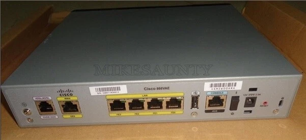 1PCS USED CISCO 866Vae 860 Series Integrated Services Routers Plc ...