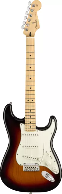 FENDER Lecteur STRATOCASTER, Érable Fingerboard, 3-Color Sunburst - E-Gitarre