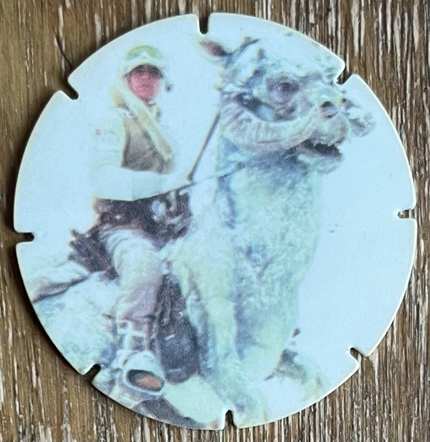 Star Wars Trilogy Tazo No 14 Luke Skywalker on a Tauntaun Walkers 1996 Free Post