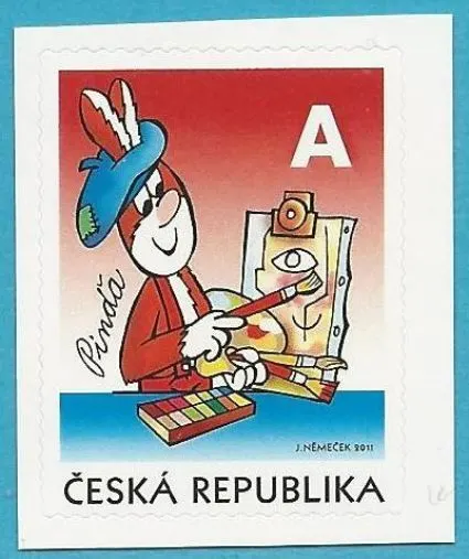 Tschechische Republik aus 2011 ** postfrisch MiNr.671 SK - Freimarke: Comic!
