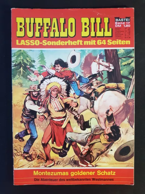 Lasso-Sonderheft Band 17 - Buffalo Bill - (H. Wäscher) Bastei, guter Zustand