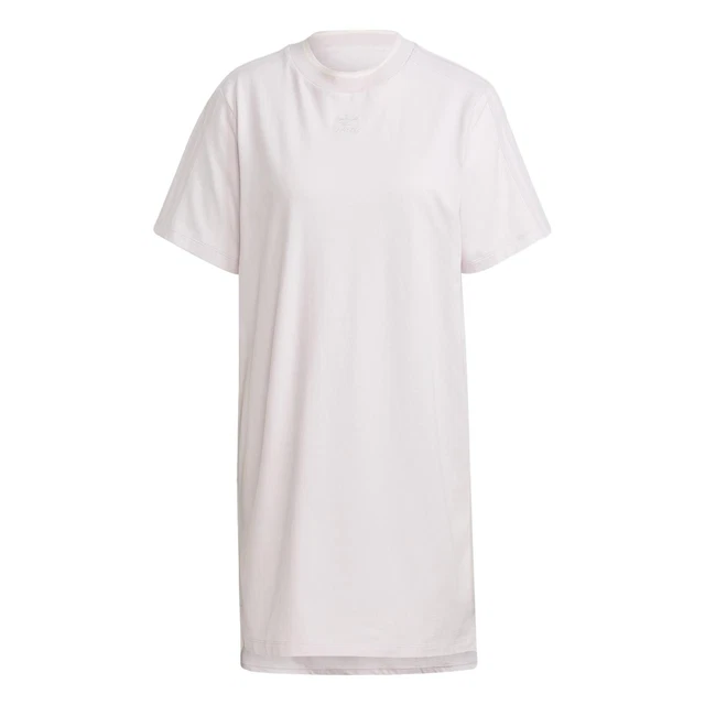 ADIDAS ORIGINALS TENNIS DONNA LUSSO T-SHIRT ESTIVA ABITO ROSA TRIFOGLIO