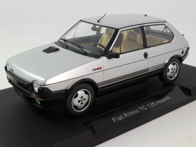 Fiat Ritmo TC 125 Abarth grise de 1980 au 1/18 de Model Car Group MCG18417 MCG