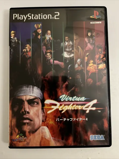 Virtua Fighter 4 - Sony PlayStation PS2 NTSC-J JAPAN Sega Game