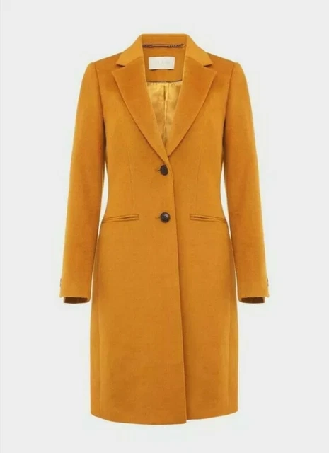 Hobbs PETITE TILDA WOOL COAT Size 20 RRP £299 Hobbs PETITE TILDA WOOL COAT Size 20 RRP £299