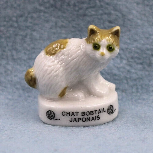 Figurine Fève Statue ❤️ Chat Chaton EUROPÉEN 35mm Félin Animal Nature Cat Kitten