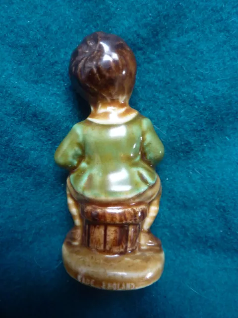 Wade Whimsie Nursery Rhyme Little Jack Horner With Plum On Thumb! 2