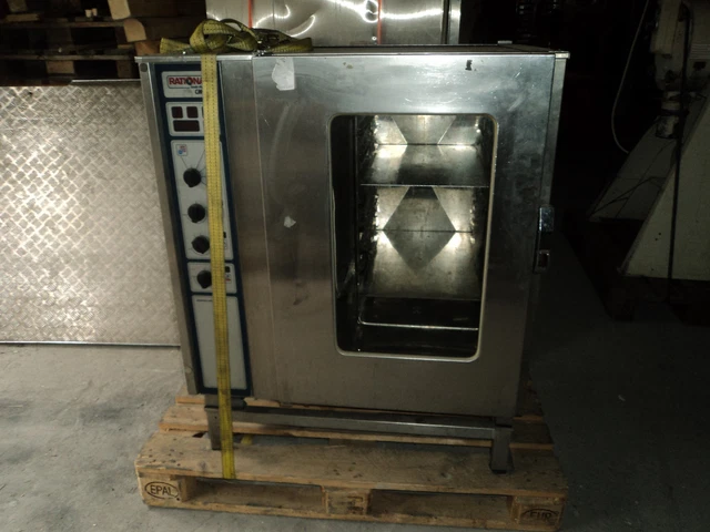 KOMBIDÄMPFER  RATIONAL CM 101  mit 10/1 Einschübe  Untergestell klein gebraucht