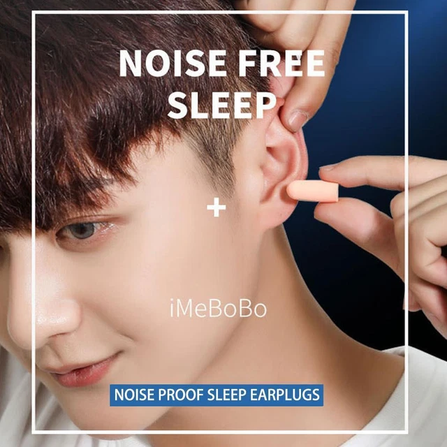 1 Pairs Capsule Earplugs Super Soundproof Sleep Dormitory Anti-noise S3B6