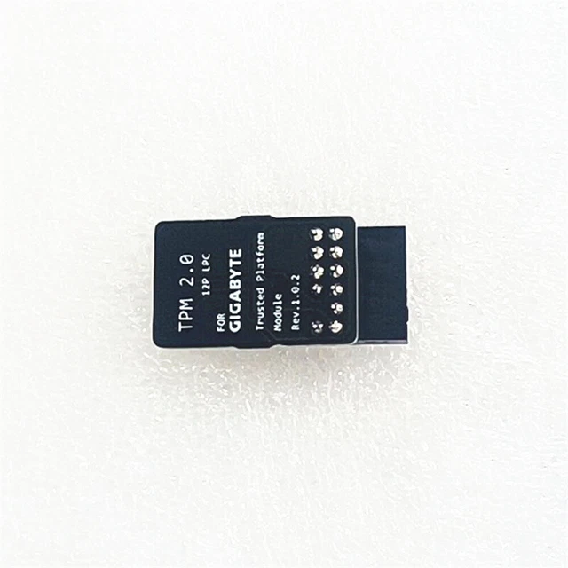 2.0 TPM MODULE For GIGABYTE GC-TPM2.0_S TPM Module (12 Pin 12-1) Z390 ...