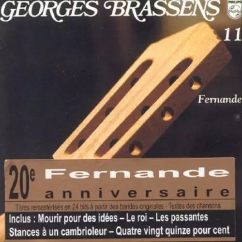 Georges Brassens Fernande, Vol. 11 New Vinyl