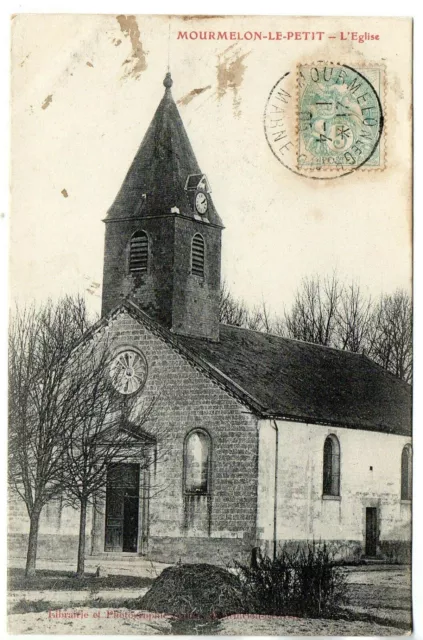 MOURMELON LE PETIT - Marne - CPA 51 - l'église