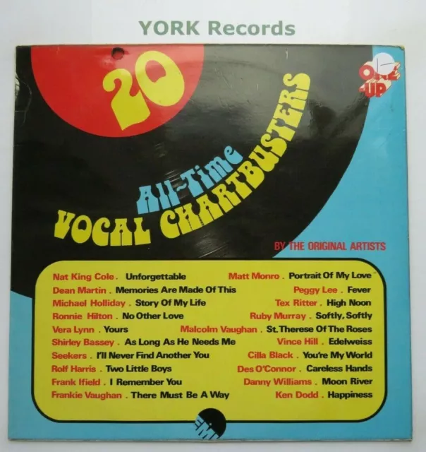 20 ALL TIME VOCAL CHARTBUSTERS Various Ex Con LP Record OneUp OU