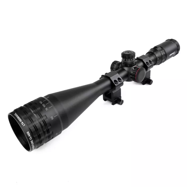 Sniper 4-16x50 Hunting Rifle Scope Illuminated Red, Green,Blue Mil-Dot Reticle 3