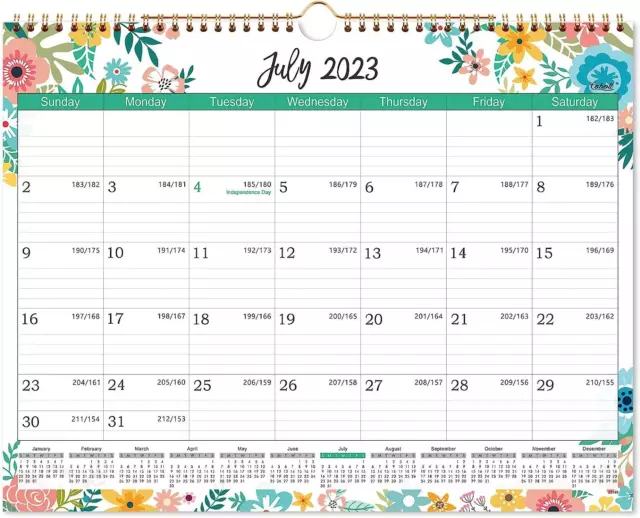CALENDAR 20232024 Wall 20232024, 18 Month, July 2023 to WHITE £10.