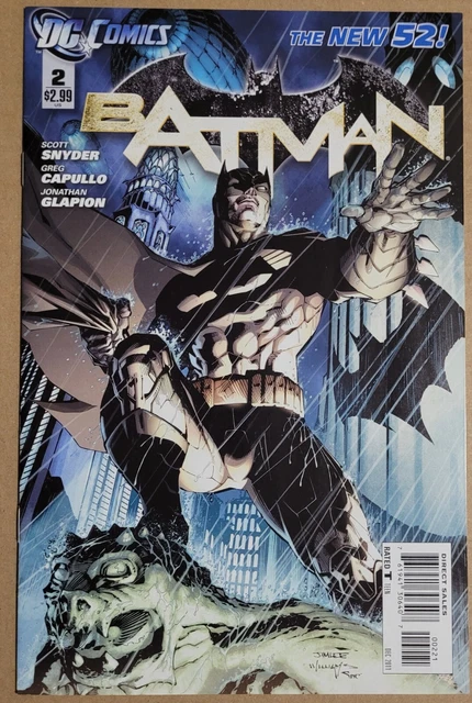 BATMAN #2 NM 2011 JIM LEE VARIANT  1st APPEARANCE of TALON New 52 DC Comics