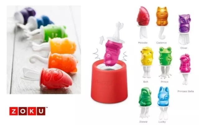 Zoku: "Ice pop mold" stampo singolo per ghiacciol 3D