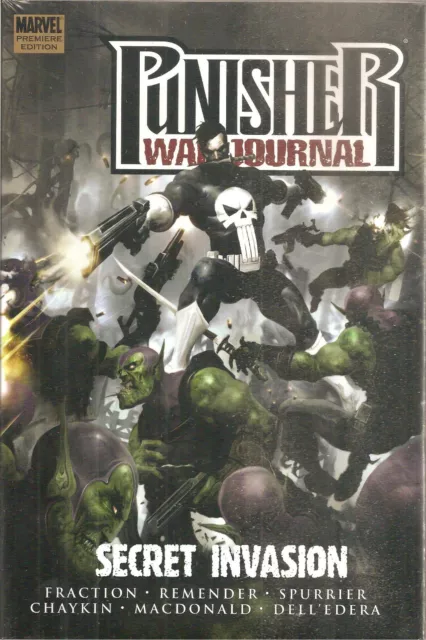 PUNISHER WAR JOURNAL PREMIUM  HC VOL 05 Secret Invasion  OOP  New Sealed 25% OFF