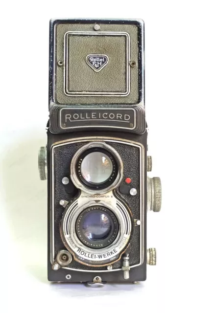 Rolleicord Vb Type II TLR Caméra Schneider Xenar 1:3.5/75mm Livraison Gratuite