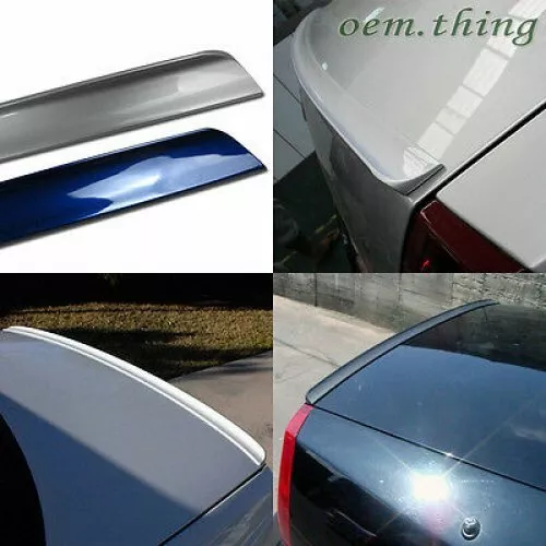 Unpainted Fit FOR Volkswagen VW BORA Sedan Boot Trunk Lip Spoiler 2003