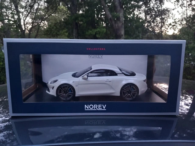 NOREV 1/18 ALPINE A110 Blanche Première Édition – Miniature De Collection En Parfait État