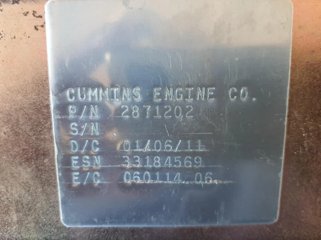 Cummins ECMs with part number 287-1202