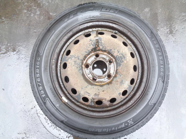 VAUXHALL VIVARO A 2001-On Steel Wheel with Trocmoh Tyre 7mm 195/65/16 ...