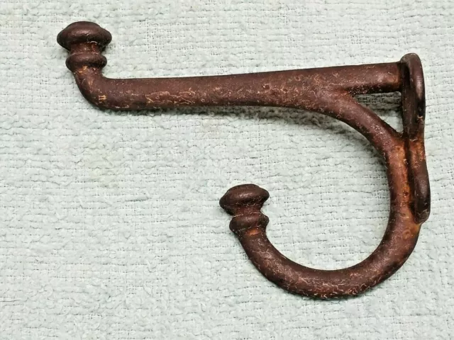 Vintage COAT HOOK HAT WALL MOUNT 3"