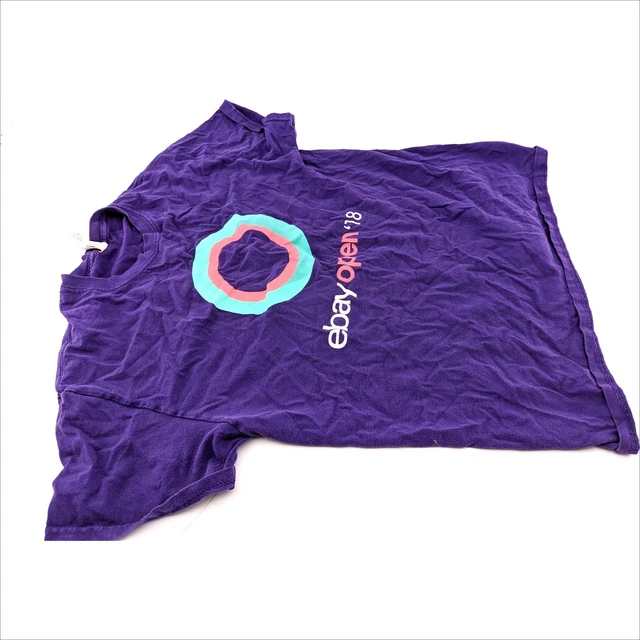 Ebay Open 2018 Purple T-Shirt Size Medium