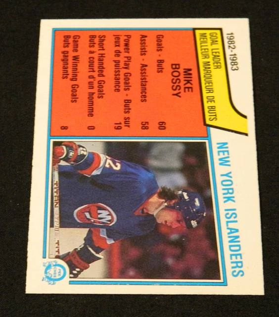 1983-84 O-Pee-Chee #1 Mike Bossy - NM/NM-MT (#4)