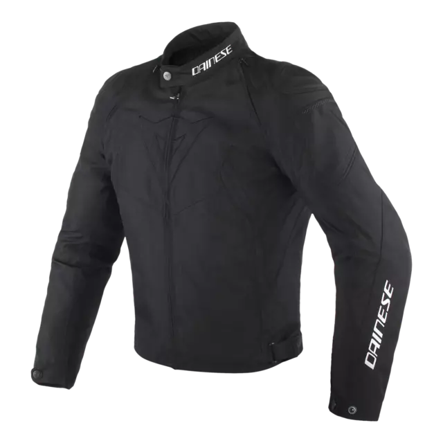 Jacke Original Dainese Avro D2 Tex Jacket Wasserdicht Schwarz