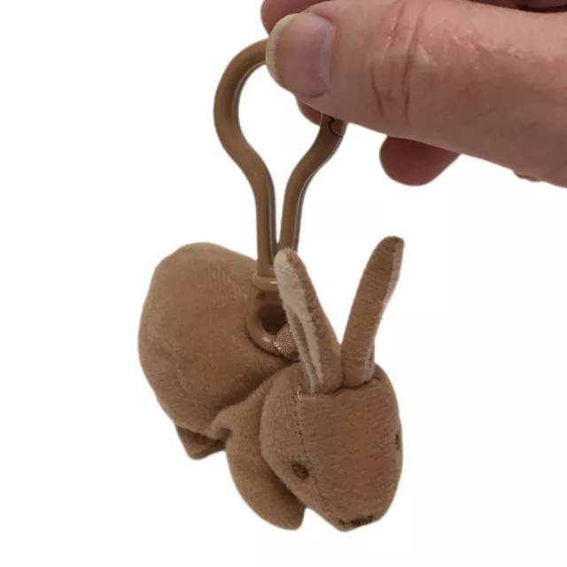 Burger King Kids Club Toy - Clip On Finger Puppet Teletubbies Brown Rabbit