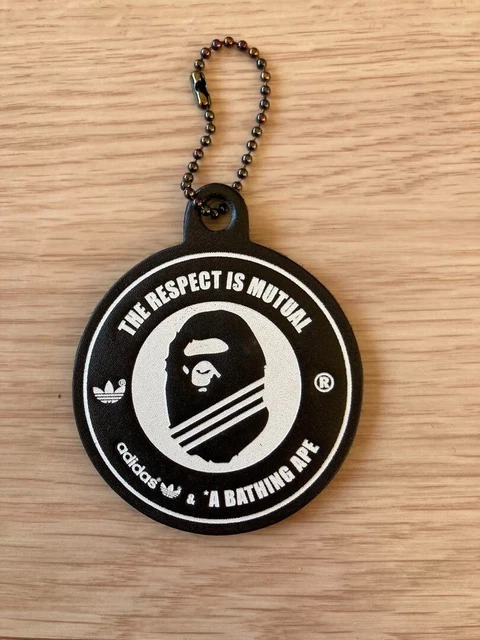 A Bathing Ape × adidas collaboration Keychain superstar limited