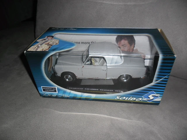 COLUMBO PETER FALK Peugeot 403 Cabrio Filmauto OVP Solido - Einzelstück ...
