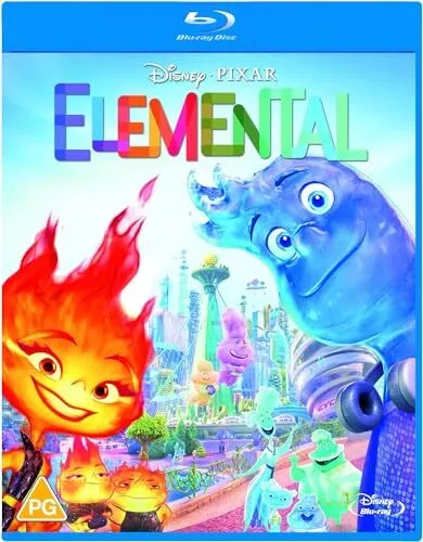 Disney Pixar's Elemental [Blu-ray] [Region Free] - DVD  1WVG The Cheap Fast Free