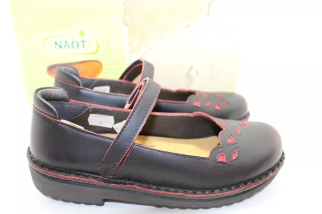 SHOES/FOOTWEAR - Naot Elsa mary jane black volcanic red