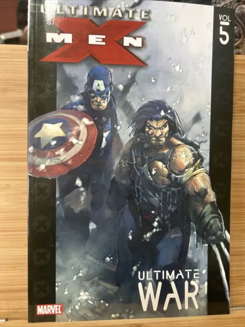 Ultimate X-Men Volume 5 Ultimate War Marvel Comic TPB Trade Paperback  Kk