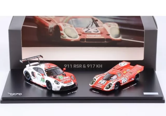 Porsche Set - 917 K Le Mans 1970 und 911 RSR Le Mans 2020 - Limited Edition 300