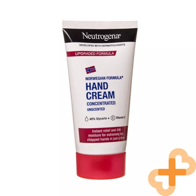 Neutrogena Crème Mains , sans Parfum, 75 ML Sensible Sec Protection Peau 3