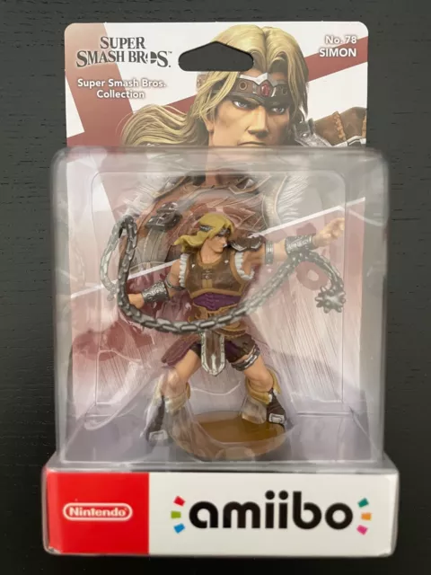 Amiibo Simon Belmont n°78 Castlevania - Smash Bros - Nintendo Switch Wii U 3DS