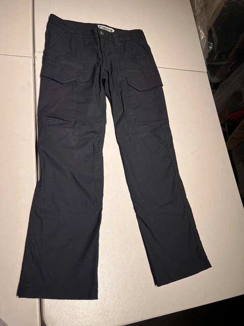 First Tactical Pants Women's 6 Regular Blue Tactical Cargo Stretch Ripstop Work