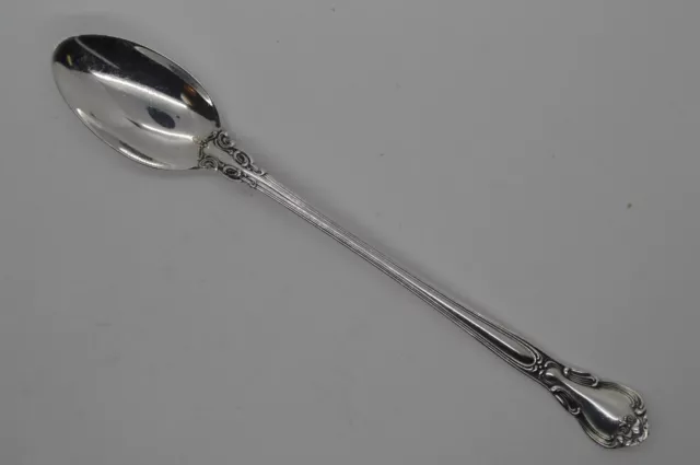 Gorham Chantilly Sterling Silver Iced Tea Spoon - 7 5/8" - 31g - No Mono