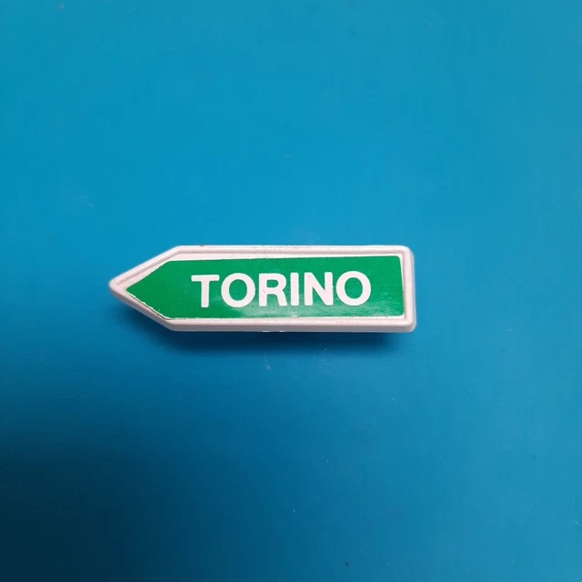 Panneau De Signalisation "Rome" Pour Jouets Majorette - Pièce Détachée Vintage - Occasion