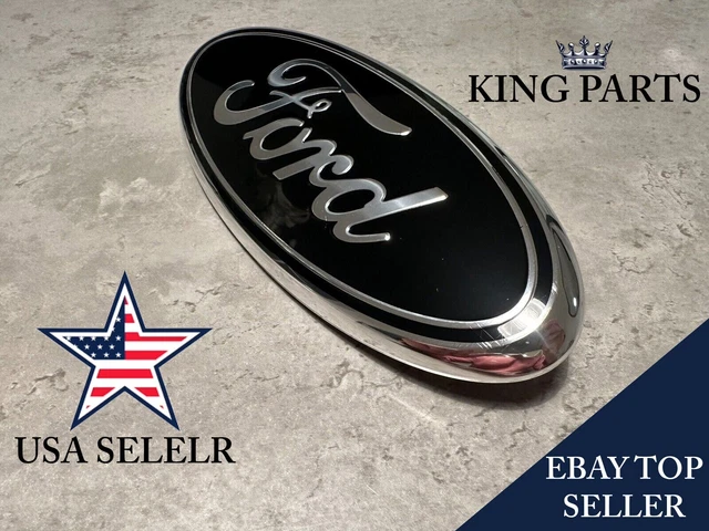 Grilles For Ford Taurus X Ford Blue Oval Chrome Emblem - 9" X 3.5 - Foto 6