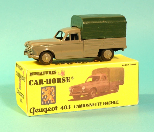 Car-Horse Peugeot 203 pick up dépanneuse et sa 402 style Dinky JRD CIJ | eBay