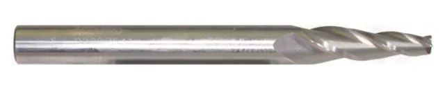 5° Taper Angle 1/8" Tip Dia, 3/4" Length of Cut, Solid Carbide Accupro 02257541