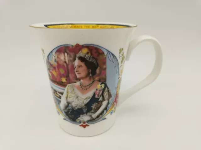 80th Birthday Queen Mother Elizabeth Crown Staffordshire England