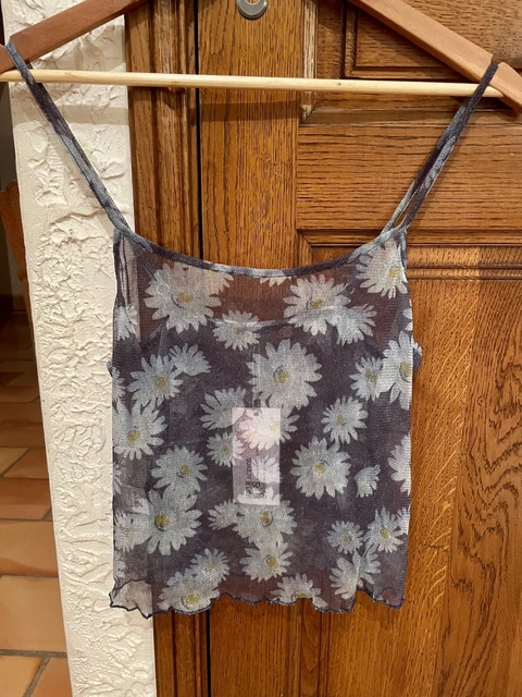 Crop Top Caraco Acevog taille S - NEUF avec étiquette