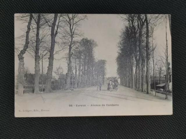 CPA 27 EVREUX - Avenue de Cambolle