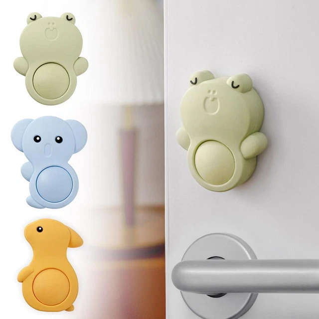 Cute Rotating Door Stoppers High Quality Baby Safety Guard✨e Finger Pinch J7S2